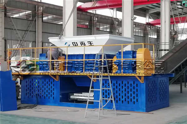 雙軸剪切式撕碎機——高效，低成本
